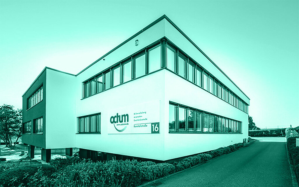 Foto von der OCTUM-Unternehmenszentrale in Ilsfeld
