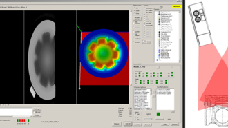3D Vermessung Kolbenrohlinge und Sensor Anordnung