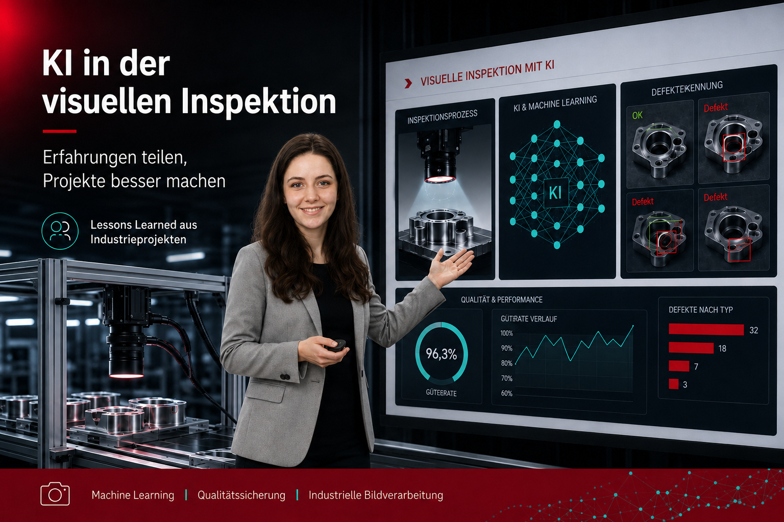 Madlyn Götz hält Vortrag bei der VDMA Tagung